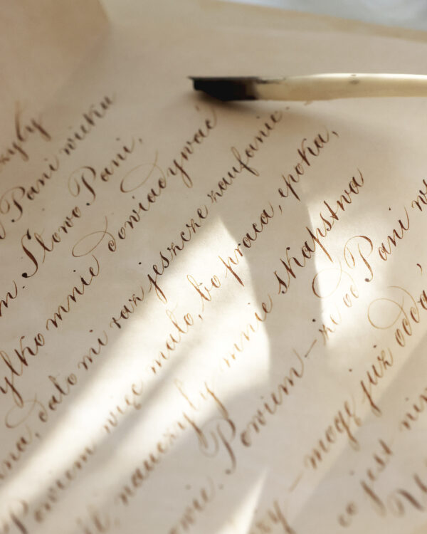 Kaligrafia inspirowana XIX wiekiem. Między sercem a atramentem. - obrazek 2